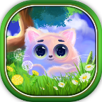 Анимированный Котейка Живые Обои